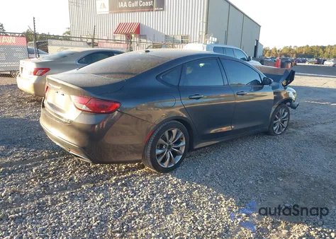 2015 Chrysler 200 S из США, поврежденный, VIN 1C3CCCBB3FN680562